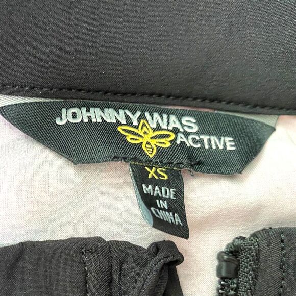 JOHNNY WAS ACTIVE STUDIO FULL ZIP JACKET Size XS But Oversized‎ NWOT Floral $318 - Picture 4 of 12